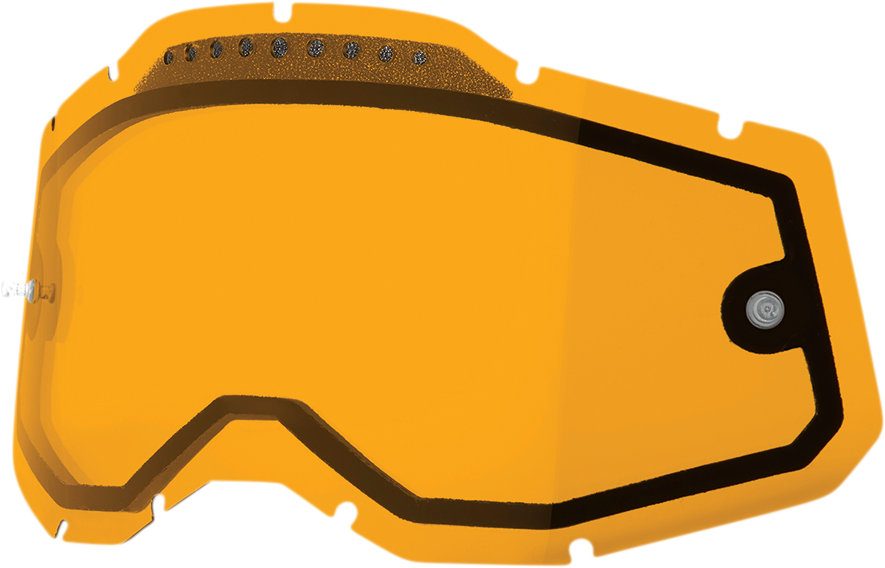 100% Accuri 2, Racecraft 2, and Strata 2 Dual Pane Vented Persimmon Lens - Part 59082-00006