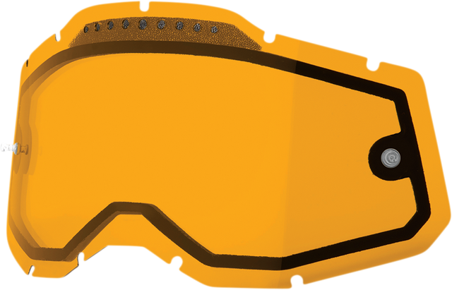 100% Accuri 2, Racecraft 2, and Strata 2 Dual Pane Vented Persimmon Lens - Part 59082-00006