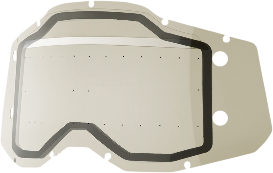 100% Accuri 2, Racecraft 2, and Strata 2 Forecast Dual Pane Smoke Lens - Part 59101-00002