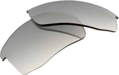 100% Speedcoupe Replacement Yellow Silver Mirror Lens - Part 62026-144-01 for Motorcycle & ATV Helmets