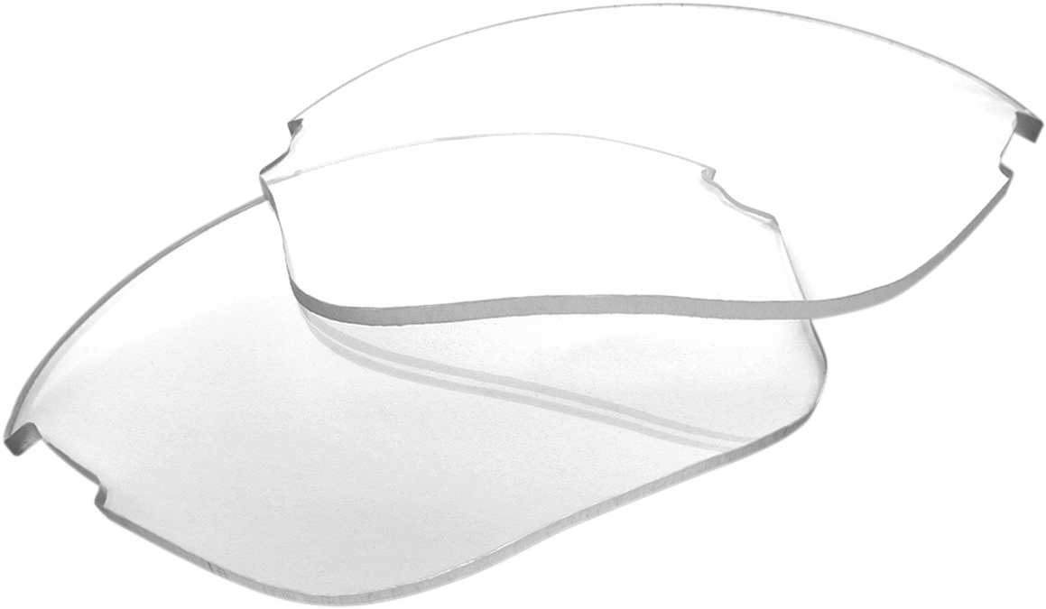 100% Sportcoupe Replacement Lenses - Clear for Cycling Sunglasses - Part #62025-000-01