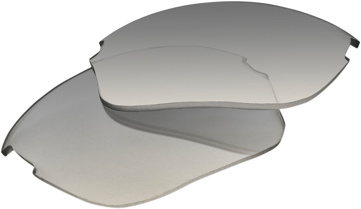 100% Sportcoupe Replacement Lenses - Low-Light Yellow Silver Mirror for Cycling and Sports Glasses