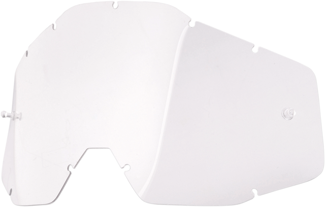 100% Strata Mini Lens - Clear for Mini Motocross Goggles, Part Number 59042-00001