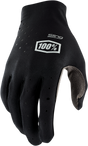100% Sling MX Gloves - Black, Medium - Perfect Fit for Motocross and Off-Road Vehicles
