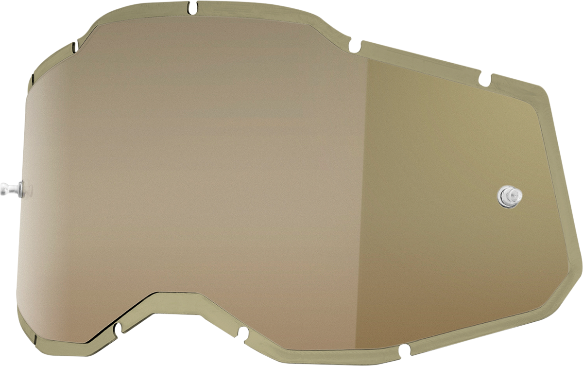 100% Accuri 2, Racecraft 2, and Strata 2 Lens - Olive - Part No. 59092-00001 | Fits Most Off-Road and Motocross Helmets