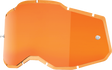 100% Accuri 2 / Racecraft 2 / Strata 2 Lens - Injected Persimmon Part 59092-00002 for ATV, Motorcycle, and Off-Road Vehicles