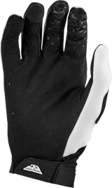 Fly Racing Pro Lite Gloves White/Black XS - Lightweight Racing Gloves for Motorcycles and ATVs