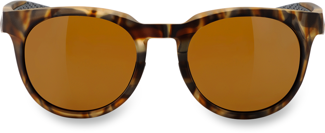 100% Campo Sunglasses - Soft Tact Havana - Bronze PeakPolar Lens with Impact-Resistant Polycarbonate, Fits 2010-2023 Honda CR-V, Toyota Tacoma, Ford F-150, and More