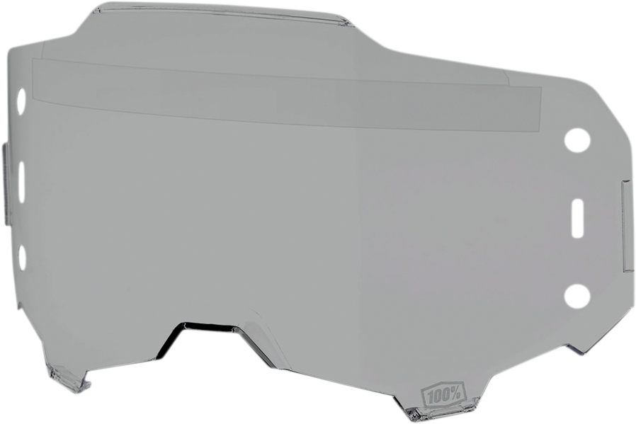 100% Armega Forecast Lens - Smoke (Part #59063-00002) for Motorcycle & ATV Helmets