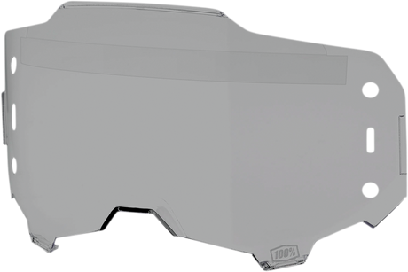 100% Armega Forecast Lens - Smoke (Part #59063-00002) for Motorcycle & ATV Helmets