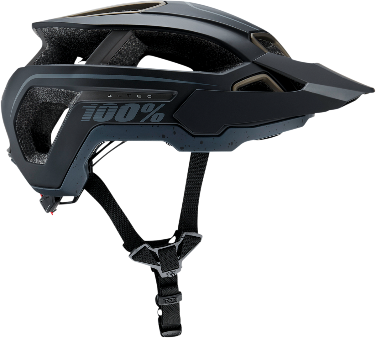 100% Altec Helmet Black XS/S with Multi-Point Adjust System and Protective Features for ATV, Motocross, and Off-Road Vehicles