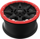 AMS Beadlock Ring Replacement for Roll'n 106 Wheels - 15 Inch, Red - Part Number 15B04