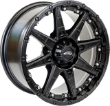 AMS Roll'n 105 Black 15x7 Wheel for 4x110 Vehicles - Part 5706-046AS