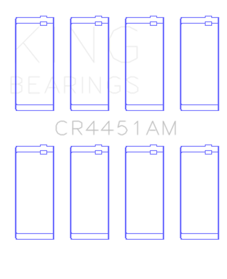 King Engine Bearings Volvo 244/245 Connecting Rod Bearing Set