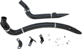 BASSANI XHAUST Sweeper Exhaust - Black/Chrome 1SD2F