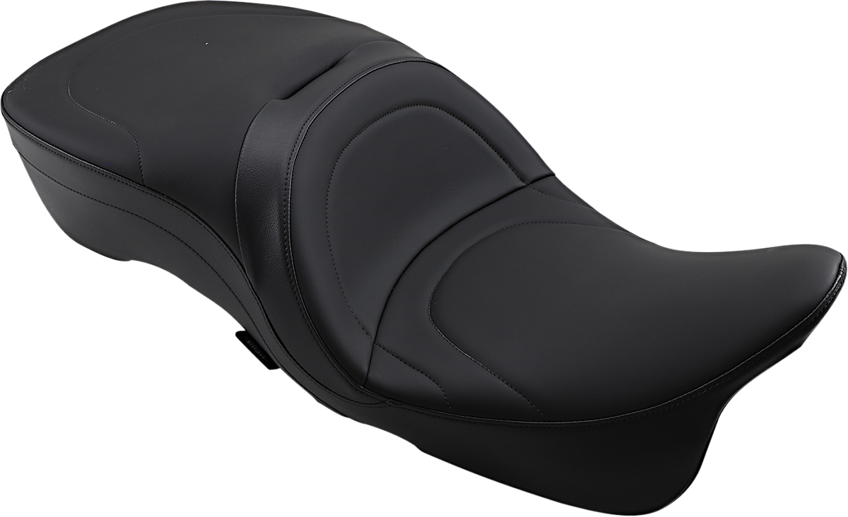 Drag Specialties Seats Touring Seat with Mild Stitch for Harley Davidson FL Models 2009-2023 (Part #0801-0833)
