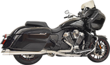 BASSANI XHAUST Exhaust Dual Challenger - Chrome 8H16S