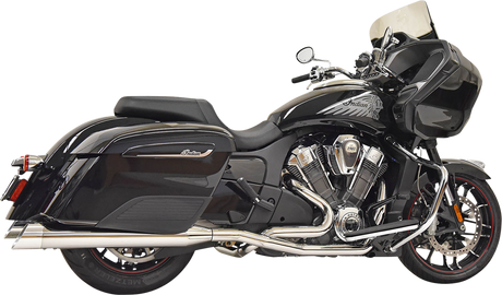BASSANI XHAUST Exhaust Dual Challenger - Chrome 8H16S
