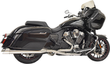 BASSANI XHAUST Exhaust Dual Challenger - Chrome 8H16S