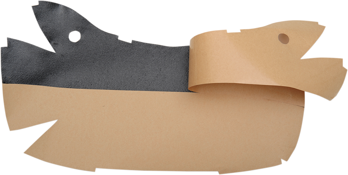 Drag Specialties Seats Saddlebag Lining Kit for FL 2014-2022 with Hard OEM Saddlebags - Black Part 3501-0943