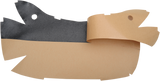 Drag Specialties Seats Saddlebag Lining Kit for FL 2014-2022 with Hard OEM Saddlebags - Black Part 3501-0943