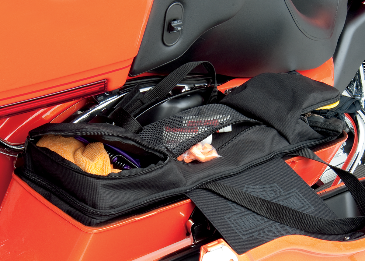 Drag Specialties Seats Saddlebag Liners for Harley FL 1993-2013, Part 3501-0771, Black