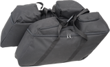 DRAG SPECIALTIES SEATS Saddlebag Liners for Harley FL 2014-2022, Black - Part 3501-0942