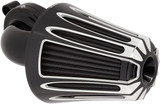 ARLEN NESS Monster Sucker Air Cleaner Cover - Deep-Cut - Black 81-102