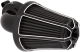 ARLEN NESS Monster Sucker Air Cleaner Cover - Beveled - Black 81-104