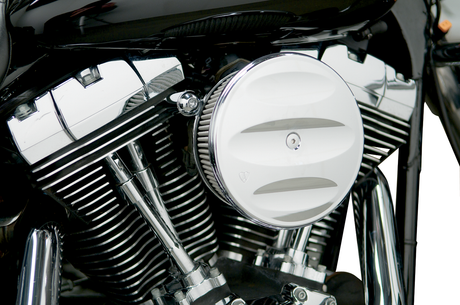 ARLEN NESS Big Sucker Stage 1 Outer Cover - Scalloped - Chrome 18-781