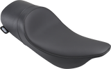 Drag Specialties Seats Low Profile Solo Seat for Harley FLHR 1997-2007 with EZ-ON Mount System