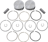 JE PISTONS Piston Kit - 4.25" Bore - +0.313" Oversize - 107" M8 370246
