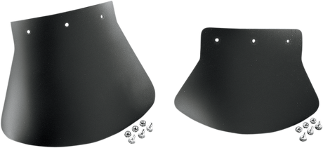 Drag Specialties Seats Mud Flap - Plain, 9-1/2" W x 6-1/2" H for Harley Davidson Motorcycles - Part Number DS393702