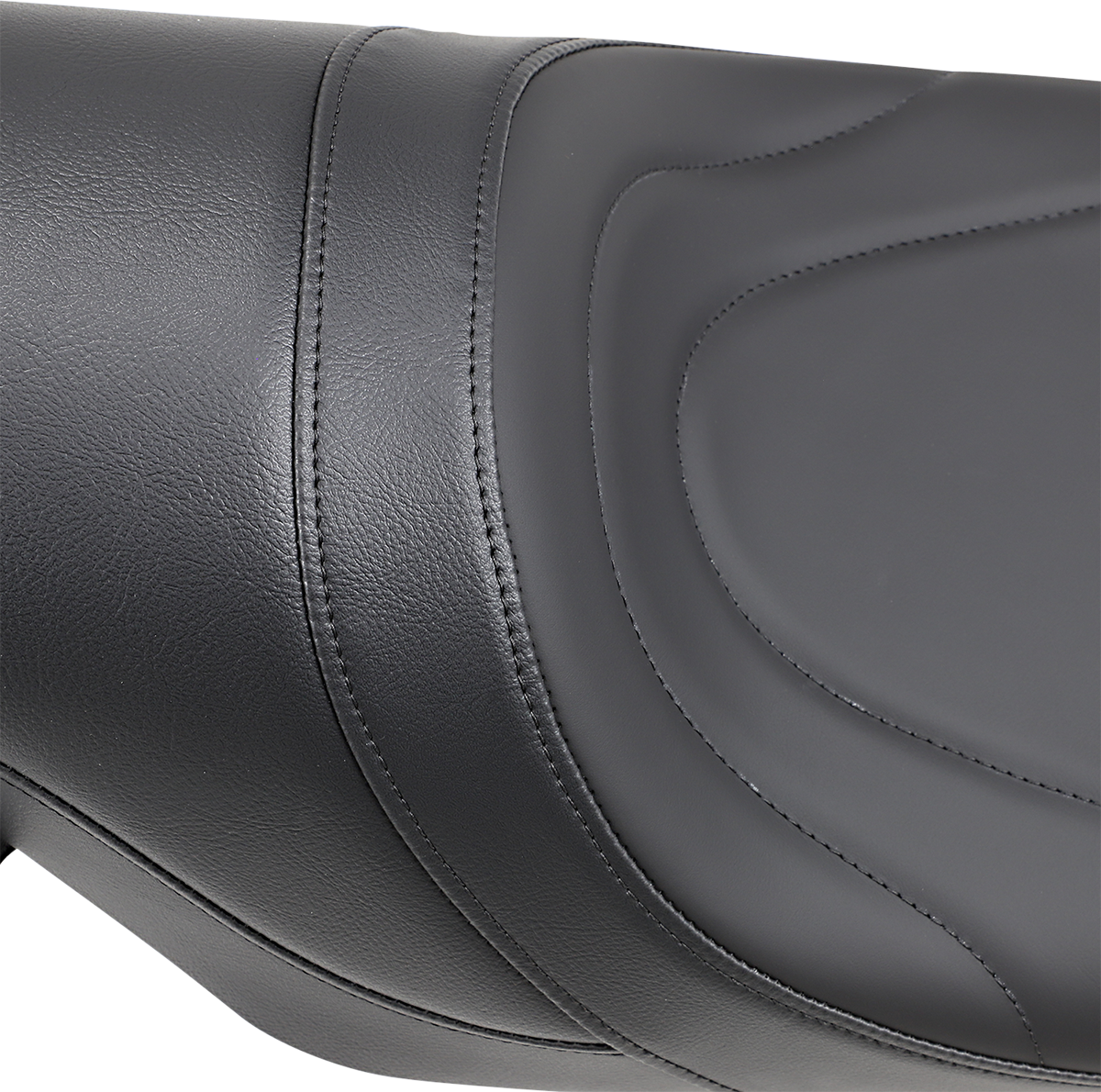 Drag Specialties Seats Predator Seat with Mild Stitch for Harley FLHR/FLHX 1997-2007 | Part #0801-0214