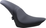 DRAG SPECIALTIES SEATS Predator Seat - Black, Smooth Finish - Fits Harley FL/FX 2000-2017 with All Drag and Most H-D Sissy Bars
