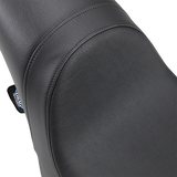 Drag Specialties Seats Predator Seat with Smooth Finish for Harley FLST/FXST 1984-1999 - Part #0802-0927