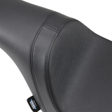 Drag Specialties Seats Predator Seat for Harley FXBR/S '18-'20 with Smooth Vinyl Finish (Part #0802-1264)
