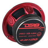 DS18 Pro-X Package with Dual PRO-X6.4BM and PRO-TW1X/BK for Car Audio Systems