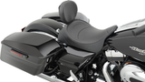 DRAG SPECIALTIES SEATS Solo Seat with Driver Backrest for Harley-Davidson FL Models 2008-2025 (Part No. 0801-0886)