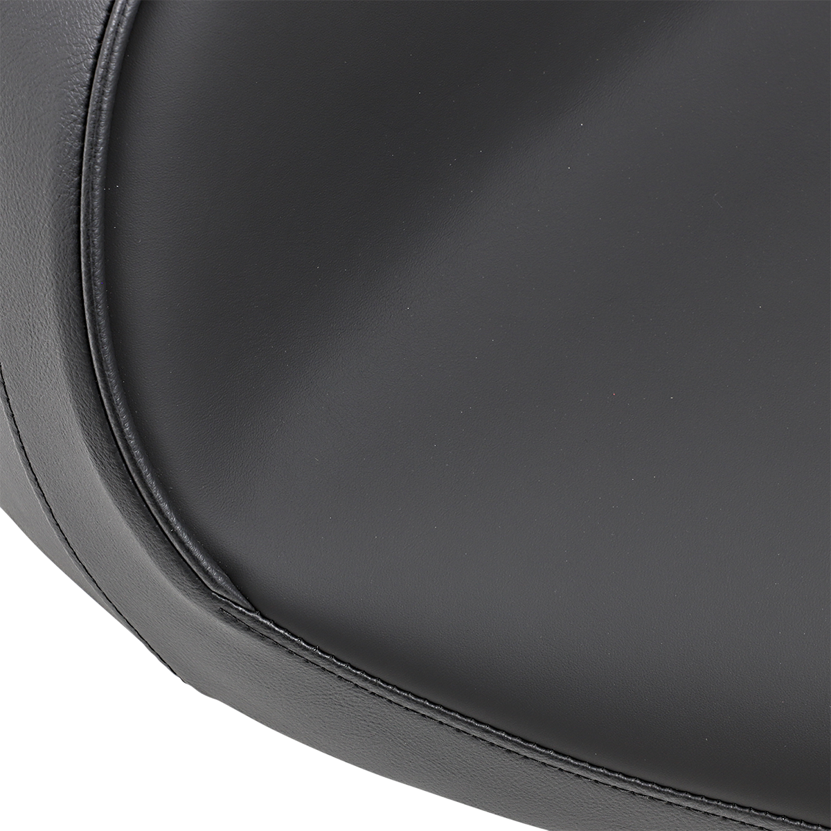DRAG SPECIALTIES SEATS Solo Seat with Backrest for Harley FX Series 2011-2017 - Smooth Design