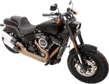 Drag Specialties Seats Predator III Seat for Harley-Davidson FXFB/S '18-'23 with Double Diamond Silver Stitching