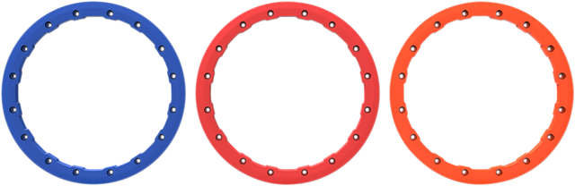 AMS Beadlock Ring Replacement for Roll'n 106 Wheels - 14 Inch Blue - Part Number 14B03