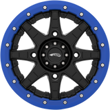 AMS Beadlock Ring for Roll'n 106 Wheels - Blue Finish - 15 Inch - Part 15B03
