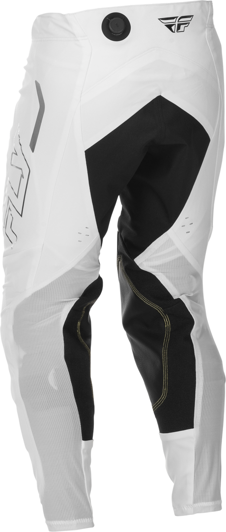 Fly Racing Evolution DST Le Flash Pants White/Silver Size 36 – Motorcycle Off-Road Riding Gear with Advanced Ventilation and Durability