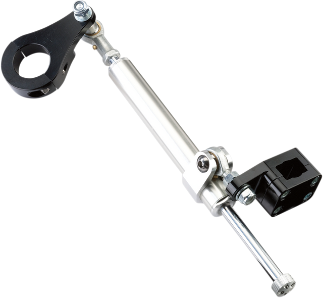 Moose Offroad BTS-RB52-BK 7-Way Adjustable Steering Stabilizer for Jeep Wrangler, Toyota Tacoma, and Ford F-150
