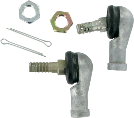MOOSE OFFROAD Front Inner and Outer Tie Rod End Kit 51-1002 for Jeep Wrangler and Toyota Tacoma