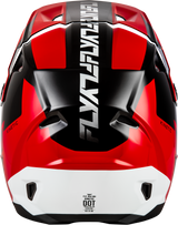 FLY Racing Kinetic Crest Helmet for Off-Road Motorcycles - Red/Black/White, Medium Fit