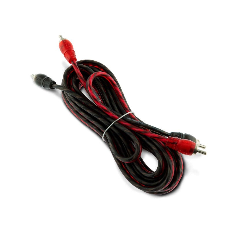 DS18 Level 1 RCA Audio Cable - 12 Feet for Car Audio Systems