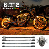8pc 7 Color Remote