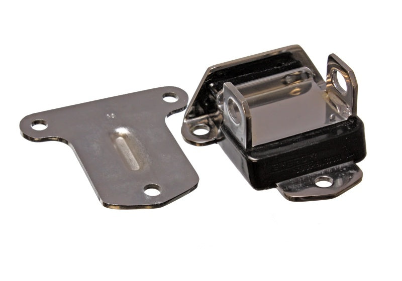 Energy Suspension 3.1115G Performance Polyurethane Motor Mount for Chevrolet Camaro, Nova, Corvette - Black, Chrome Finish